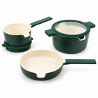 Nesting Ceramic Nonstick Cookware Set, 5-Piece