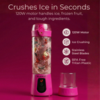BLENDi Pro+ Portable Blender – 120W, 17oz, Crushes Ice, USB-C Rechargeable