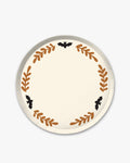 Creepy Casa Dinner Plate Set - Bone/Orange