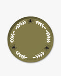 Creepy Casa Dinner Plate Set - Olive