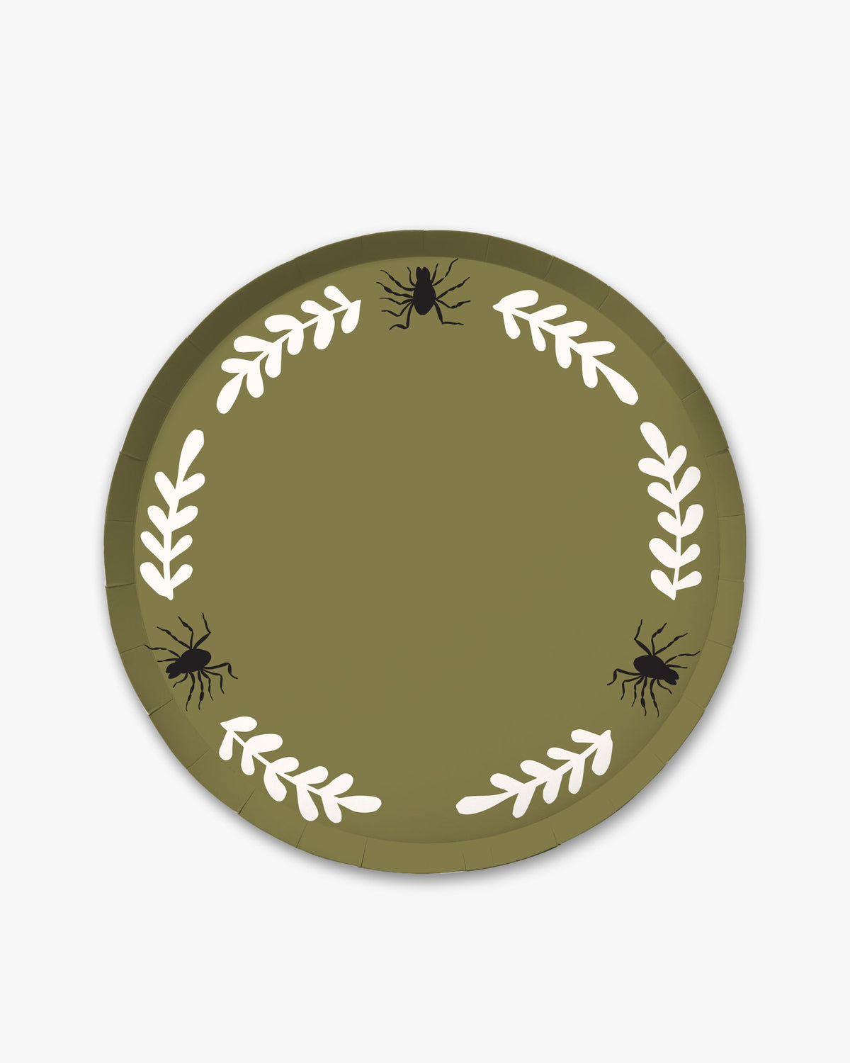 Creepy Casa Dinner Plate Set - Olive