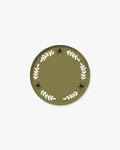 Creepy Casa Hors d'Oeuvres Plate - Olive