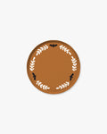 Creepy Casa Hors d'Oeuvres Plate - Orange