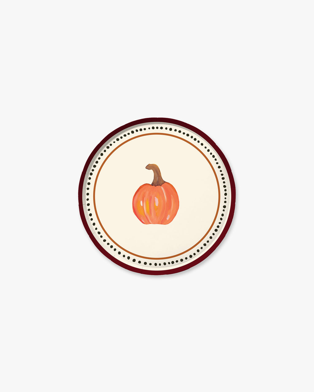 Sanderson Hors d'Oeuvres Plate - Pumpkin