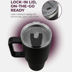 BLENDi Steel Insulated Portable Blender – 21oz, Crushes Ice, USB-C Rechargeable
