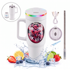 BLENDi Steel Insulated Portable Blender – 21oz, Crushes Ice, USB-C Rechargeable